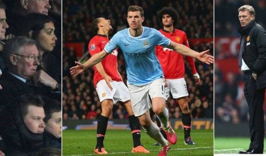 كان مانشستر سيتي قد فاز أيضاً على جاره اللدود 4-1 ذهاباً كان مانشستر سيتي قد فاز أيضاً على جاره اللدود 4-1 ذهاباً