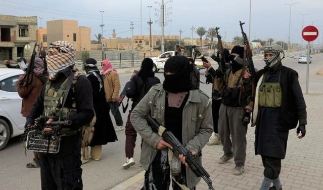 عناصر من داعش عناصر من داعش