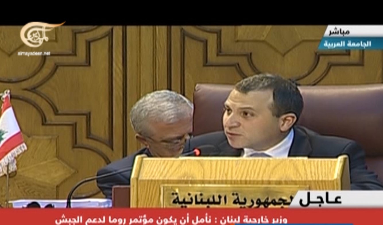 باسيل: الحل الأول لمشكلة النازحين السوريين هو وقف النار والحل السياسي باسيل: الحل الأول لمشكلة النازحين السوريين هو وقف النار والحل السياسي