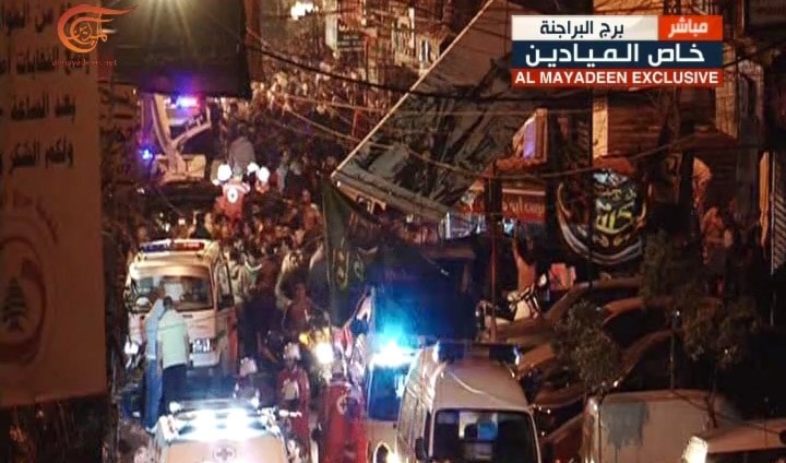تفجيرا الضاحية الجنوبية أثارا ردود فعل فلسطينية مستنكرة تفجيرا الضاحية الجنوبية أثارا ردود فعل فلسطينية مستنكرة