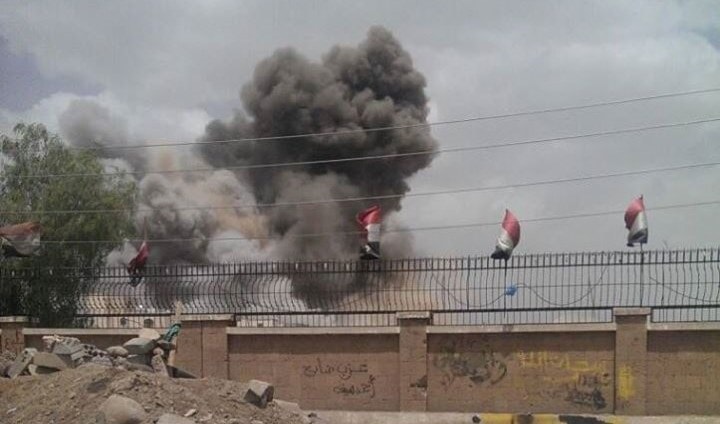 القصف السعودي يطال المراكز الأمنية ويسفر عن عشرات الضحايا القصف السعودي يطال المراكز الأمنية ويسفر عن عشرات الضحايا