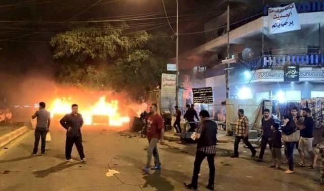 سقوط عدد من الشهداء في التفجيرات الليلية في بغداد سقوط عدد من الشهداء في التفجيرات الليلية في بغداد