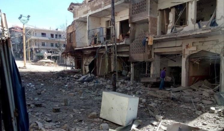 المسلحون محاصرون ضمن كيلومتر واحد فقط المسلحون محاصرون ضمن كيلومتر واحد فقط