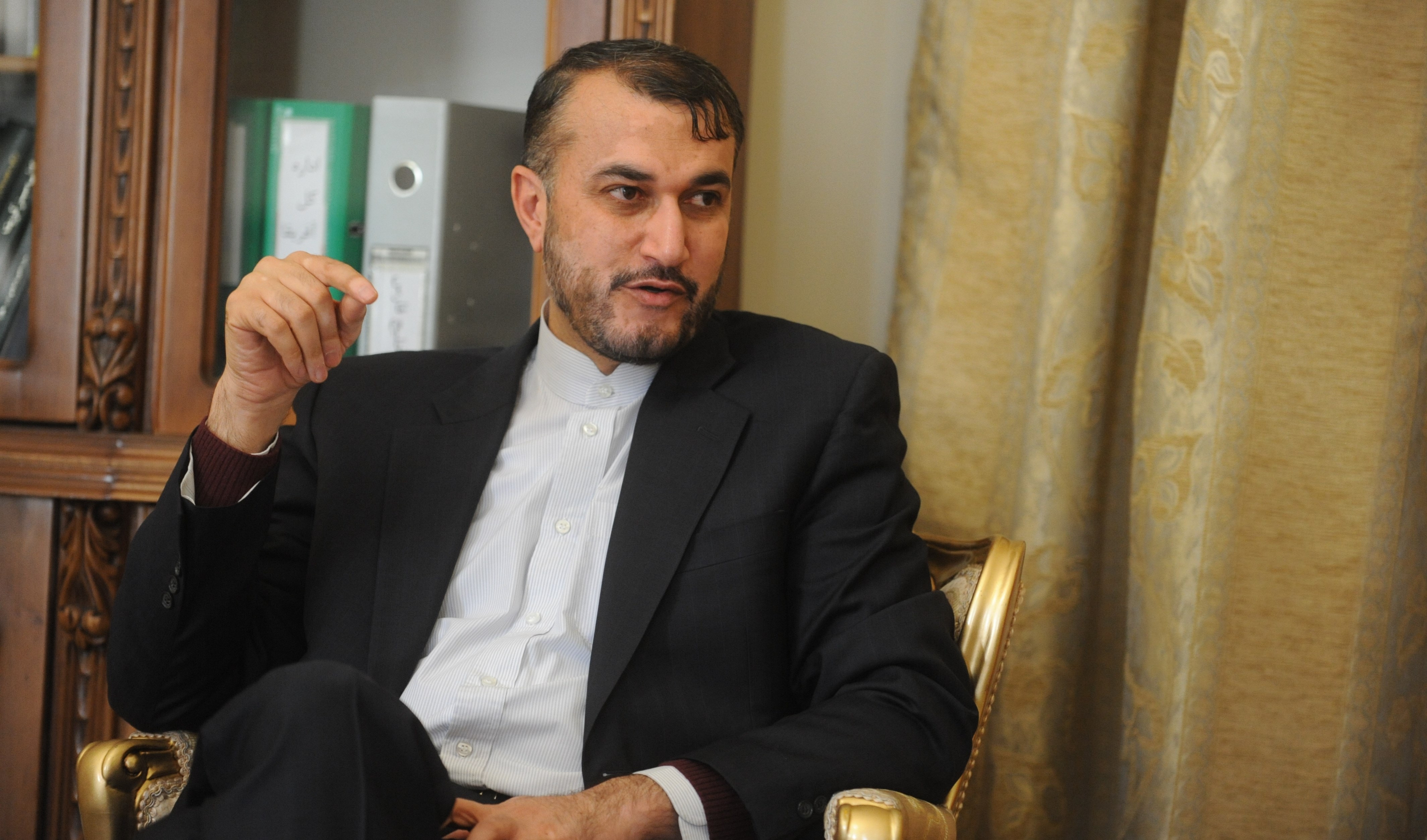 عبد اللهيان: نرحب بمبادرة بوتين حول تشكيل جبهة مشتركة لمحاربة الارهاب عبد اللهيان: نرحب بمبادرة بوتين حول تشكيل جبهة مشتركة لمحاربة الارهاب