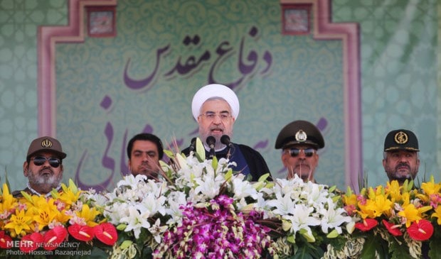 روحاني:الشعب الايراني دافع عن حقوقه أمام القوى الكبرى روحاني:الشعب الايراني دافع عن حقوقه أمام القوى الكبرى