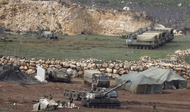 المواقع استهدفت بقصف مدفعي من مراكز للجيش الإسرائيلي في الجولان المحتل المواقع استهدفت بقصف مدفعي من مراكز للجيش الإسرائيلي في الجولان المحتل