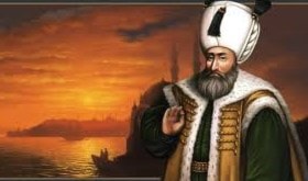 رسم للسلطان العثماني سليمان القانوني رسم للسلطان العثماني سليمان القانوني