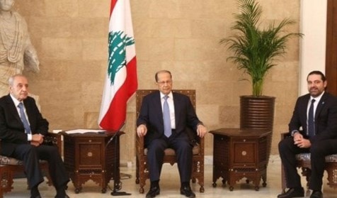 رئيس تيار المستقبل اللبناني سعد الحريري يعلن قبوله تكليفه من قبل الرئيس ميشال عون لتأليف الحكومة رئيس تيار المستقبل اللبناني سعد الحريري يعلن قبوله تكليفه من قبل الرئيس ميشال عون لتأليف الحكومة