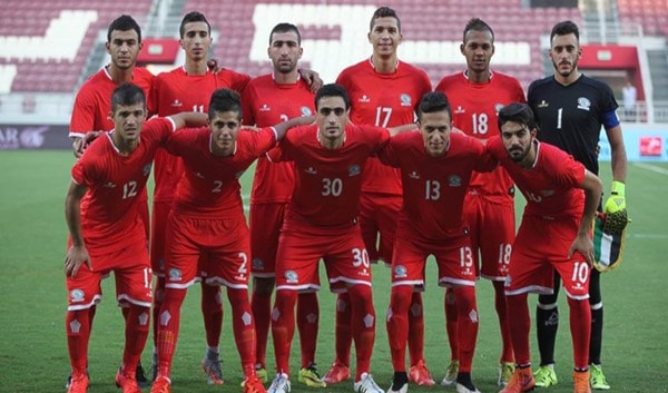 المنتخب الفلسطيني سجل ثلاثيته في الشوط الأول المنتخب الفلسطيني سجل ثلاثيته في الشوط الأول