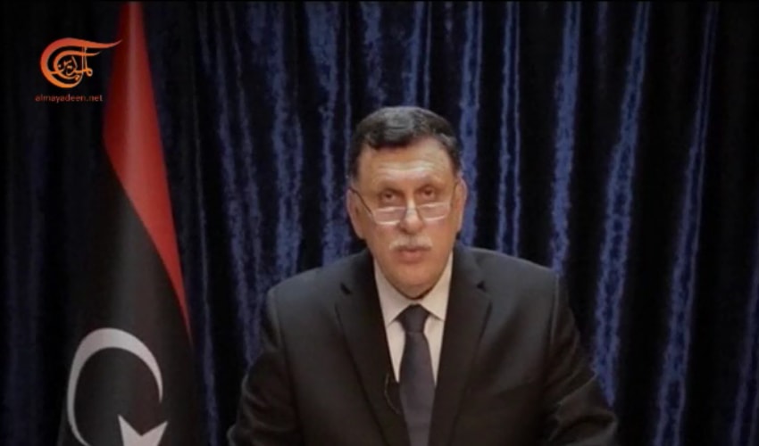 السراج يدعو الى توحيد القوى العسكرية في جيش وطن السراج يدعو الى توحيد القوى العسكرية في جيش وطن