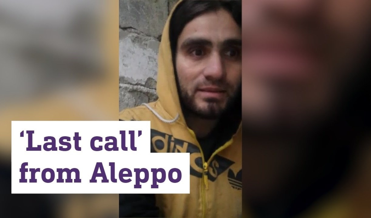 نقل الإعلام المقابلات عبر السكايب من شرق حلب كما لو أنها من كوبنهاغن أو أدنبرة نقل الإعلام المقابلات عبر السكايب من شرق حلب كما لو أنها من كوبنهاغن أو أدنبرة