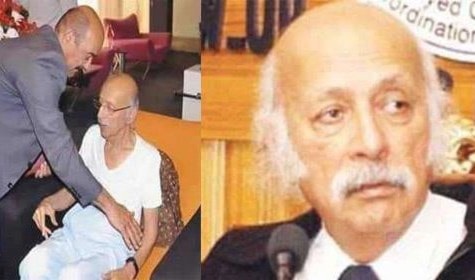 مظفر النواب... مريض في منزل شقيقته بالشارقة يتلقى العلاج مظفر النواب... مريض في منزل شقيقته بالشارقة يتلقى العلاج