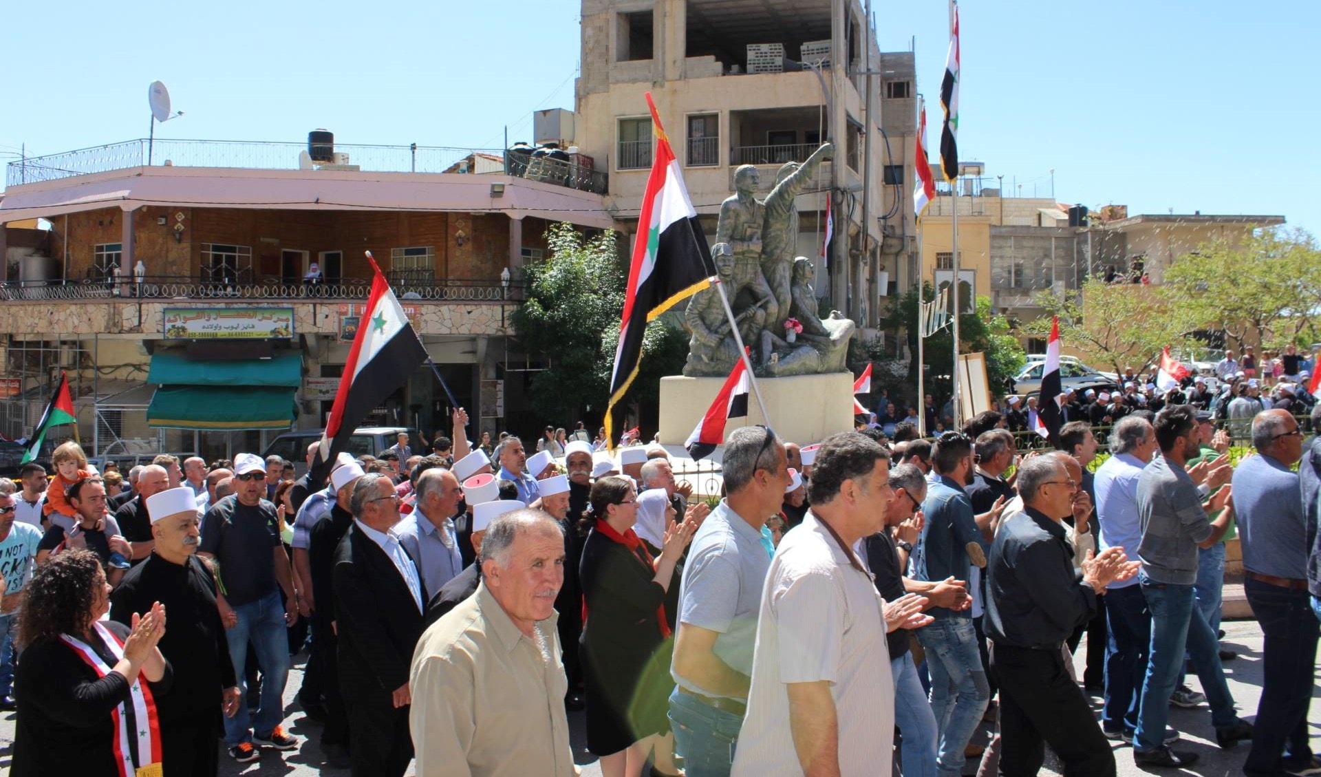مشاركة فلسطينية في لقاء مجدل شمس كبرى مدن الجولان مشاركة فلسطينية في لقاء مجدل شمس كبرى مدن الجولان