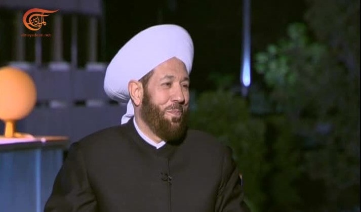 المفتي حسون: كنا من أجل فلسطين نحتضن من طعنونا في الظهر. المفتي حسون: كنا من أجل فلسطين نحتضن من طعنونا في الظهر.