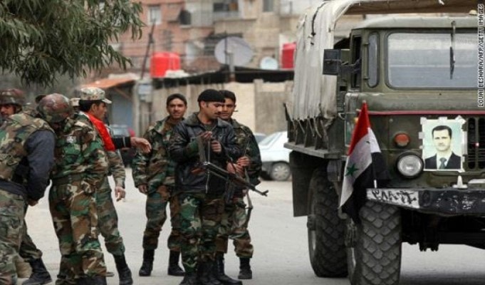 الجيش السوري سيستمرّ في قصف المسلحين الجيش السوري سيستمرّ في قصف المسلحين