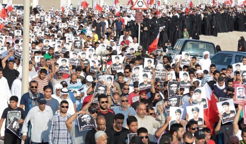 البحرينيون ينددون باستشهاد الشاب علي عبدالغني عاشور البحرينيون ينددون باستشهاد الشاب علي عبدالغني عاشور