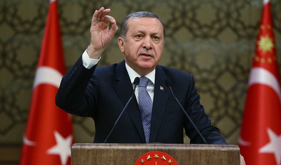 أكد إردوغان أن بلاده ستحل المشكلة بنفسها أكد إردوغان أن بلاده ستحل المشكلة بنفسها