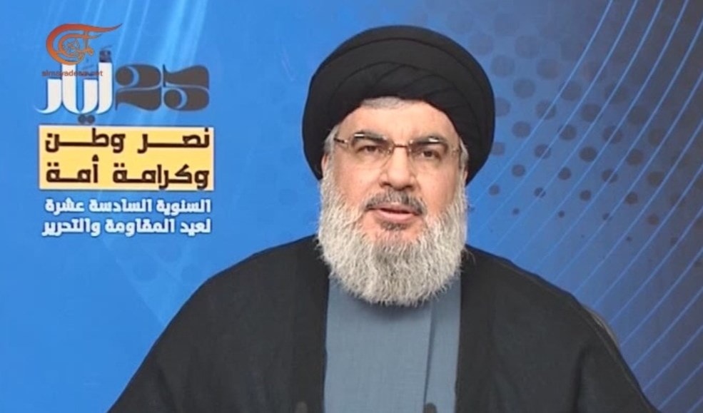 نصر الله: يجب نقل معاني عيد المقاومة والتحرير إلى الجيل الشاب نصر الله: يجب نقل معاني عيد المقاومة والتحرير إلى الجيل الشاب
