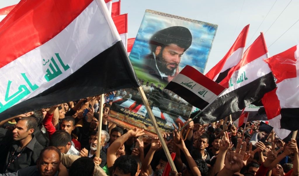 مئات المتظاهرين احتشدوا في شوارع بغداد مئات المتظاهرين احتشدوا في شوارع بغداد