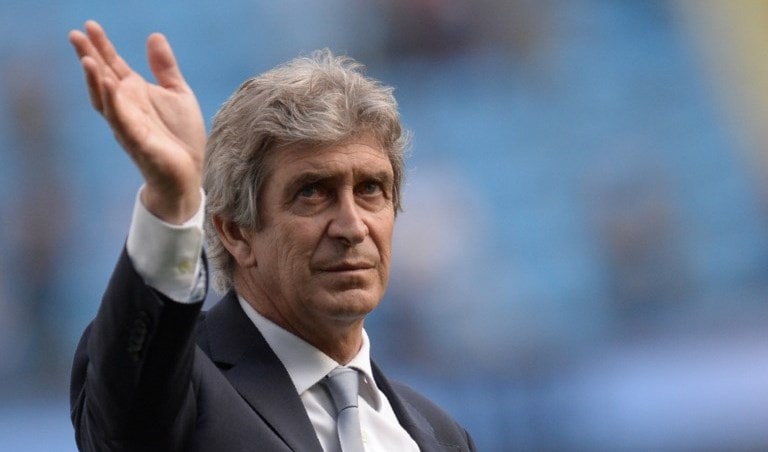 آخر مباراة لبيليغريني على ملعب مانشستر سيتي "الإتحاد" (أ ف ب) آخر مباراة لبيليغريني على ملعب مانشستر سيتي "الإتحاد" (أ ف ب)