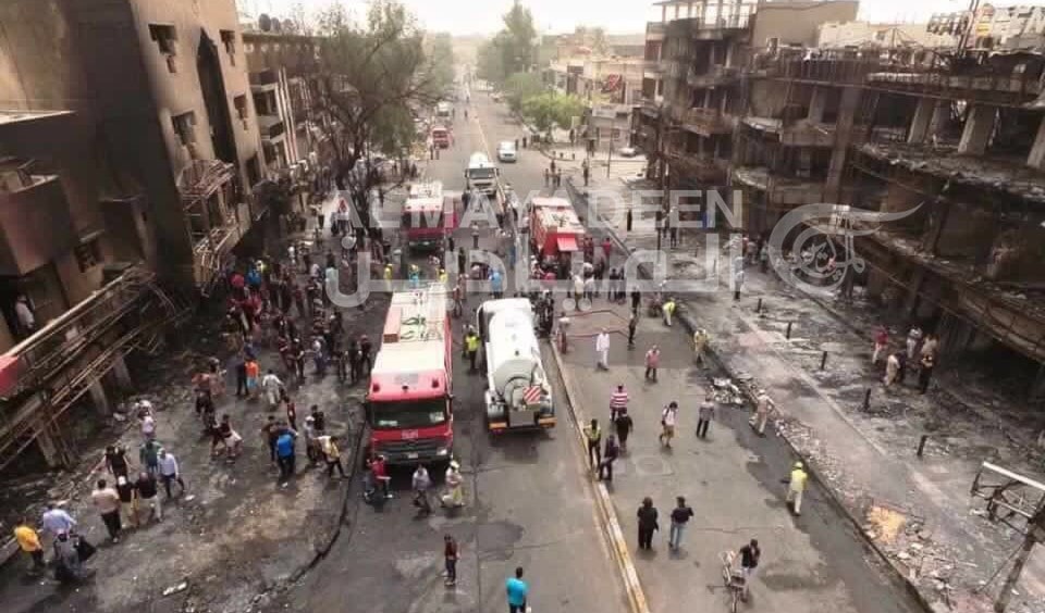 الكرادة حيث رائحة الألم أقوى من البارود والأنين المكتوم أبلغ من العويل الكرادة حيث رائحة الألم أقوى من البارود والأنين المكتوم أبلغ من العويل