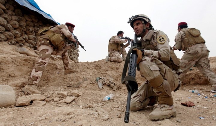 الجيش العراقي يحرر قاعدة القيارة جنوب الموصل الجيش العراقي يحرر قاعدة القيارة جنوب الموصل
