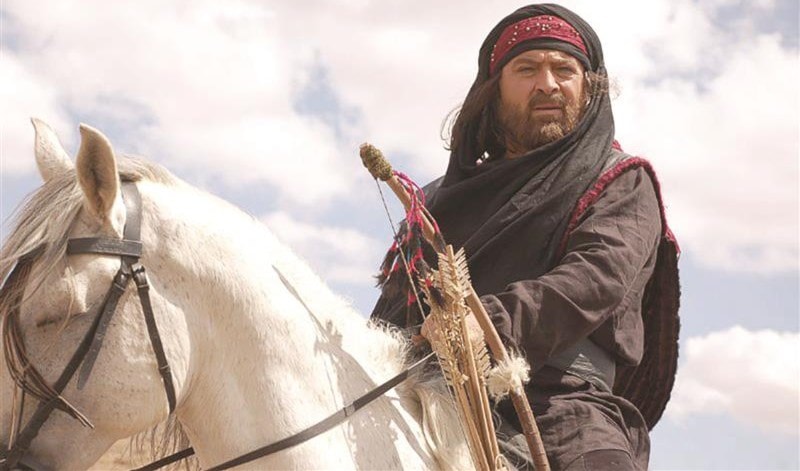 مشهد من مسلسل تاريخي سوري مشهد من مسلسل تاريخي سوري