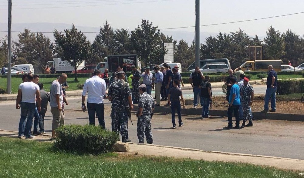توقيف الخلية التي نفذت عملية التفجير في زحلة شرق لبنان توقيف الخلية التي نفذت عملية التفجير في زحلة شرق لبنان