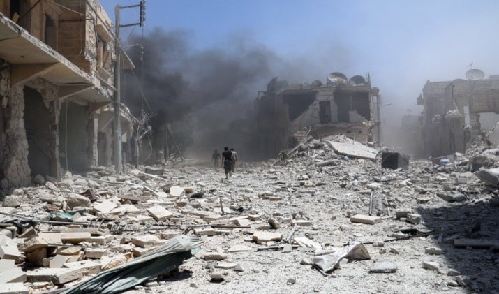 شهداء وجرحى من المدنيين في قصف تركي على ريف حلب الشرقي شهداء وجرحى من المدنيين في قصف تركي على ريف حلب الشرقي