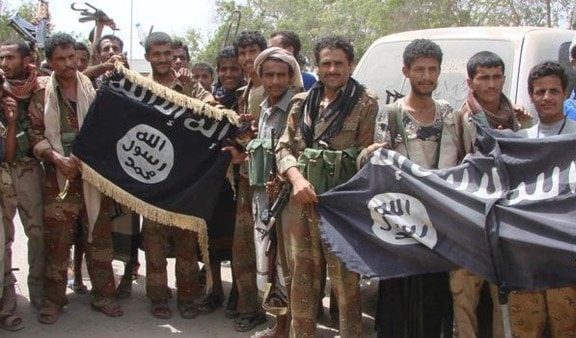 هادي اتفق مع قيادات داعش والقاعدة على المشاركة في معركة تعز وميدي هادي اتفق مع قيادات داعش والقاعدة على المشاركة في معركة تعز وميدي