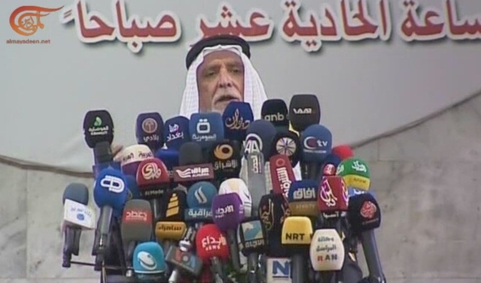رئيس ديوان الوقف السني الشيخ عبداللطيف الهميّم رئيس ديوان الوقف السني الشيخ عبداللطيف الهميّم