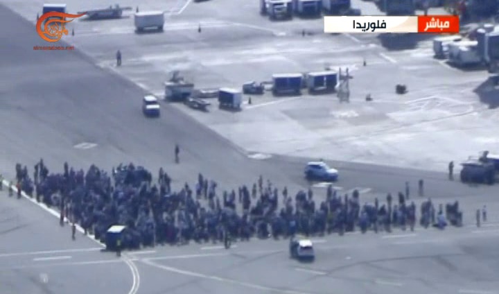 إطلاق نار داخل مطار فورت لوديرديل بولاية فلوريدا إطلاق نار داخل مطار فورت لوديرديل بولاية فلوريدا