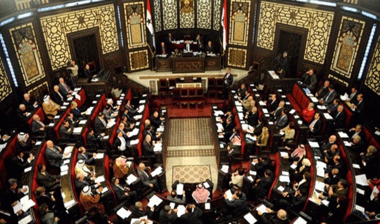 البرلمان السوري يطالب القوات التركية بالانسحاب من أراضي البلاد البرلمان السوري يطالب القوات التركية بالانسحاب من أراضي البلاد