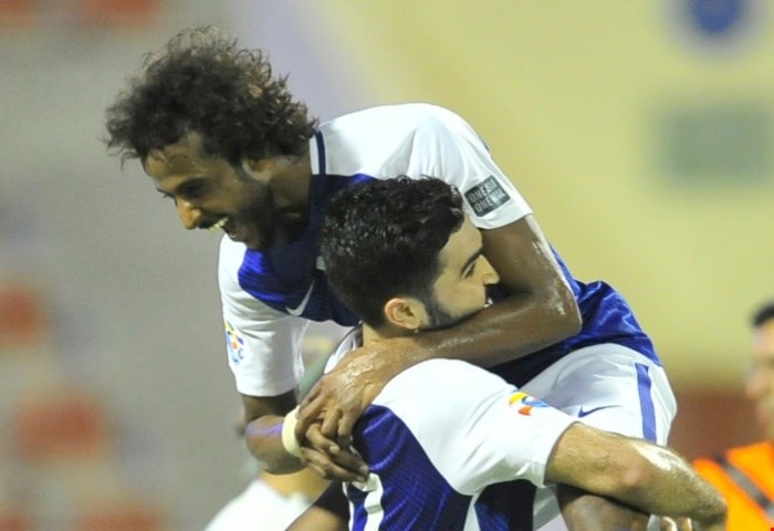 خريبين سجل هدفي الهلال (موقع الاتحاد الآسيوي لكرة القدم) خريبين سجل هدفي الهلال (موقع الاتحاد الآسيوي لكرة القدم)