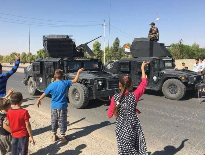 أعلنت قيادة عمليات فرض الأمن في كركوك أنّ قواتها تقوم بجولة ميدانية لطمأنة المواطنين أعلنت قيادة عمليات فرض الأمن في كركوك أنّ قواتها تقوم بجولة ميدانية لطمأنة المواطنين