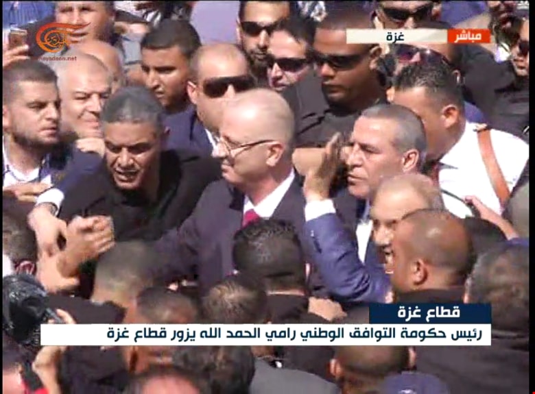 الحمدالله: نتواجد هنا في غزة من أجل إتمام المصالحة الوطنية الفلسطينية الحمدالله: نتواجد هنا في غزة من أجل إتمام المصالحة الوطنية الفلسطينية
