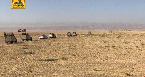 القوات العراقية تقدم لتطهير قرية بريج وصولاً إلى جسر الفتحة القوات العراقية تقدم لتطهير قرية بريج وصولاً إلى جسر الفتحة