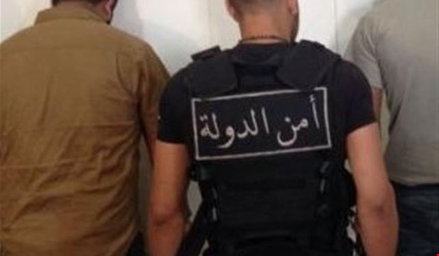 تمّ تسليم المشتبه بهم إلى النيابة العامّة العسكرية بواسطة شعبة المعلومات تمّ تسليم المشتبه بهم إلى النيابة العامّة العسكرية بواسطة شعبة المعلومات
