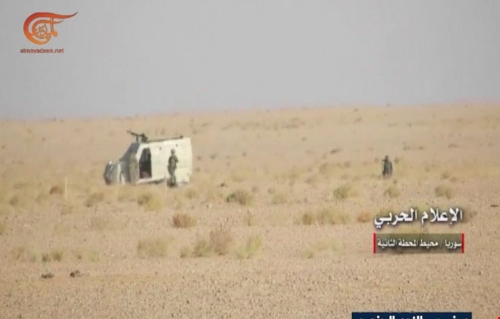 مشاهد للإعلام الحربي من ديرالزور الجنوبي مشاهد للإعلام الحربي من ديرالزور الجنوبي