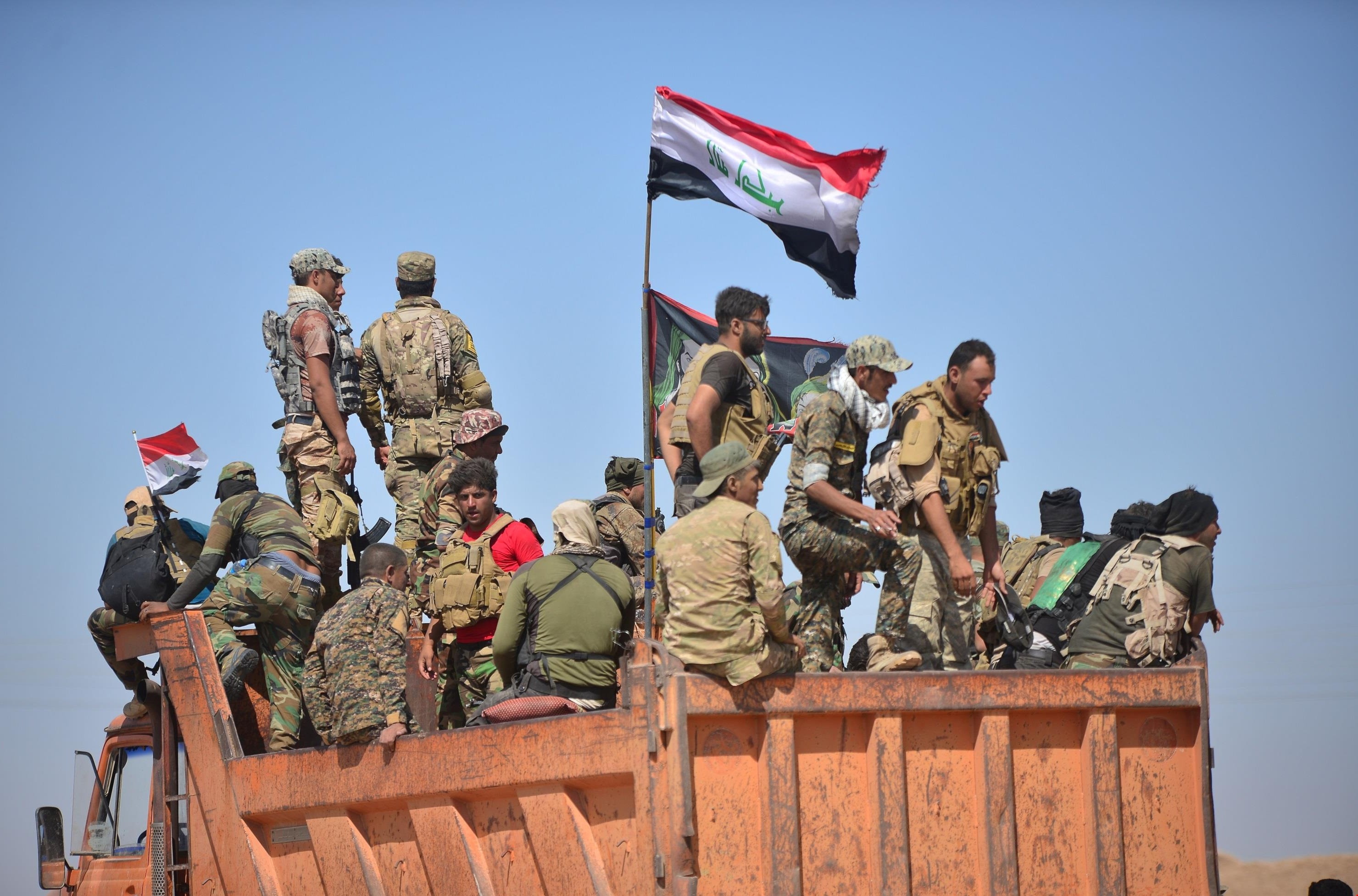 تمكنت قوات مكافحة الإرهاب مدعومة بوحدات الحشد الشعبي والفرقة التاسعة المدرعة من تحرير كامل مناطق ناحية الرشاد جنوب شرق قضاء الحويجة تمكنت قوات مكافحة الإرهاب مدعومة بوحدات الحشد الشعبي والفرقة التاسعة المدرعة من تحرير كامل مناطق ناحية الرشاد جنوب شرق قضاء الحويجة