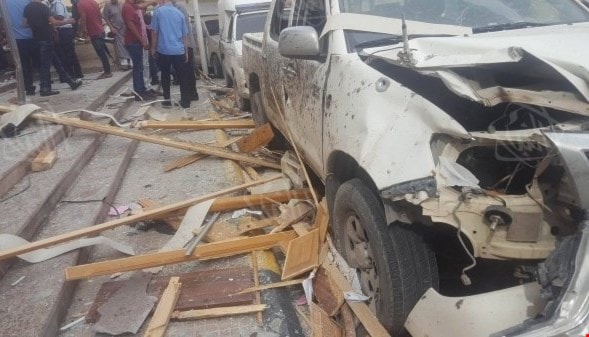التفجيرين نتج عنهما سقوط إصابات طفيفة في صفوف أفراد الشرطة (قناة النبأ) التفجيرين نتج عنهما سقوط إصابات طفيفة في صفوف أفراد الشرطة (قناة النبأ)