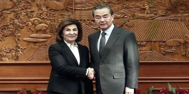 شكر وانغ يي الجانب السوري على المساعدة في مكافحة "جبهة تحرير تركستان الشرقية" شكر وانغ يي الجانب السوري على المساعدة في مكافحة "جبهة تحرير تركستان الشرقية"