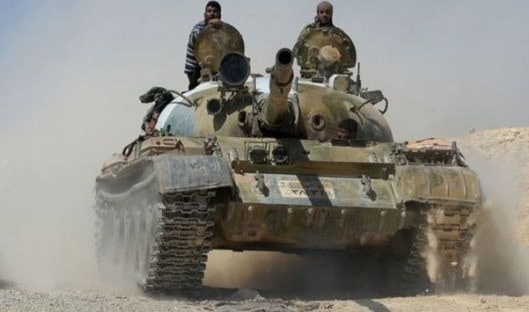 الجيش السوري يتقدم في ريف حمص الشرقي الجيش السوري يتقدم في ريف حمص الشرقي