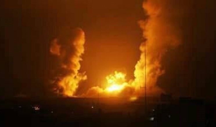 سُمع صوت انفجارات في عدة مناطق في قطاع غزة سُمع صوت انفجارات في عدة مناطق في قطاع غزة