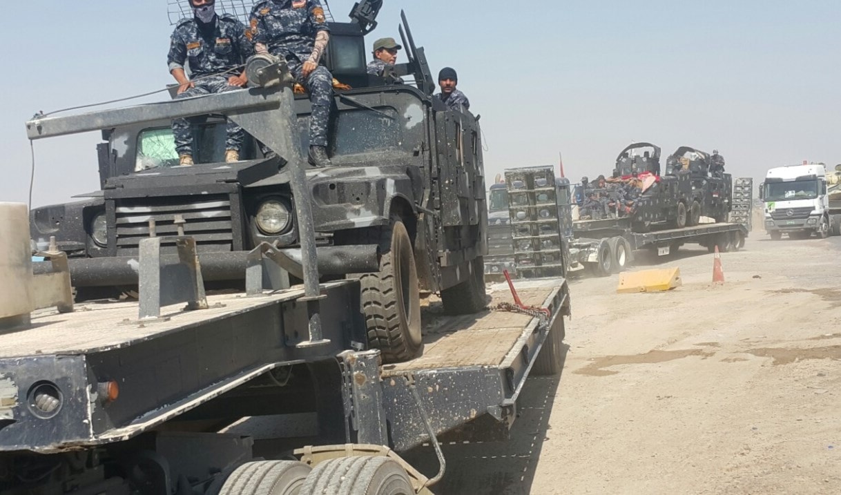 ثبتت قوات الشرطة الإتحادية السيطرة على حيي الجوسق والطيران ثبتت قوات الشرطة الإتحادية السيطرة على حيي الجوسق والطيران