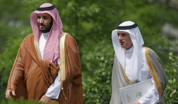 اللقاء هو الأوّل بين ترامب وبن سلمان اللقاء هو الأوّل بين ترامب وبن سلمان