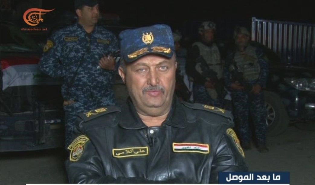 اللامي أكد أن لا خيار أمام داعش إلا الموت أو الاستسلام اللامي أكد أن لا خيار أمام داعش إلا الموت أو الاستسلام