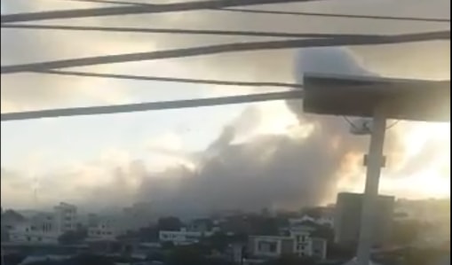 انفجار في مقديشو انفجار في مقديشو