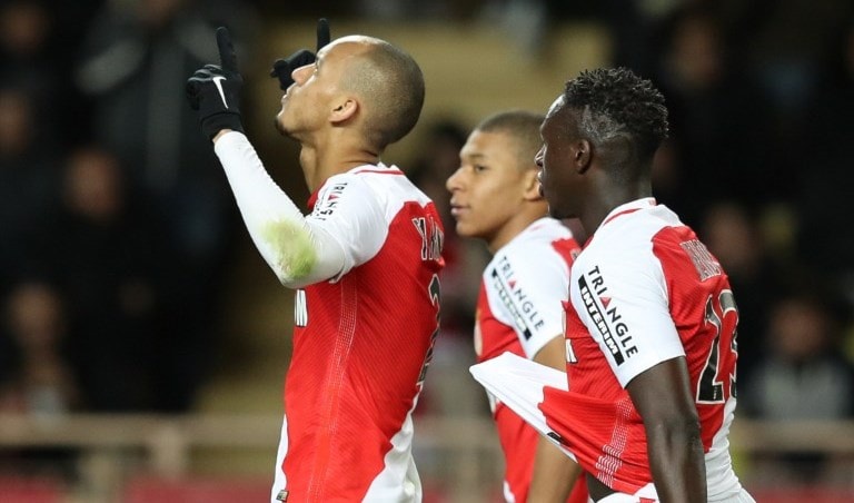 فاز موناكو على نانت 4-0 (أ ف ب) فاز موناكو على نانت 4-0 (أ ف ب)