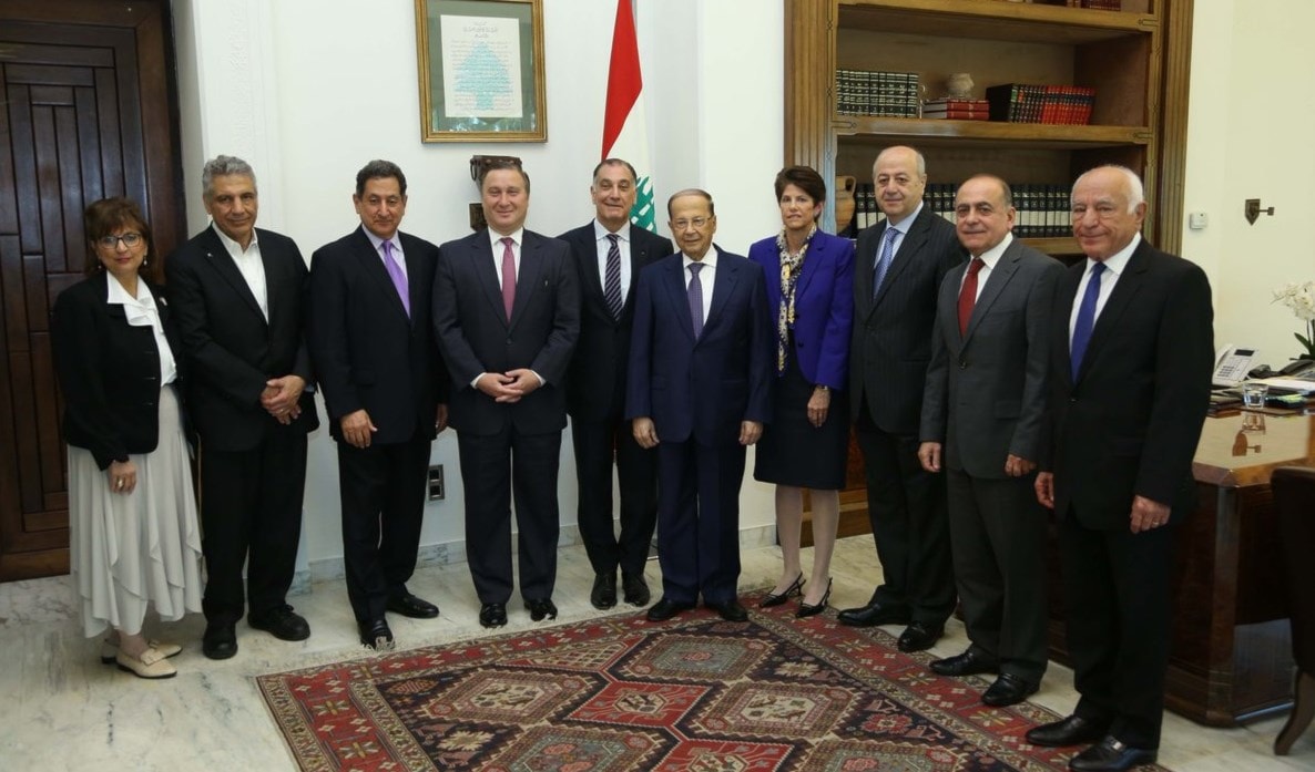 الرئيس اللبناني: مشروع قانون العقوبات المالية الأميركي لا يأتلف مع العلاقات اللبنانية الأميركية الرئيس اللبناني: مشروع قانون العقوبات المالية الأميركي لا يأتلف مع العلاقات اللبنانية الأميركية